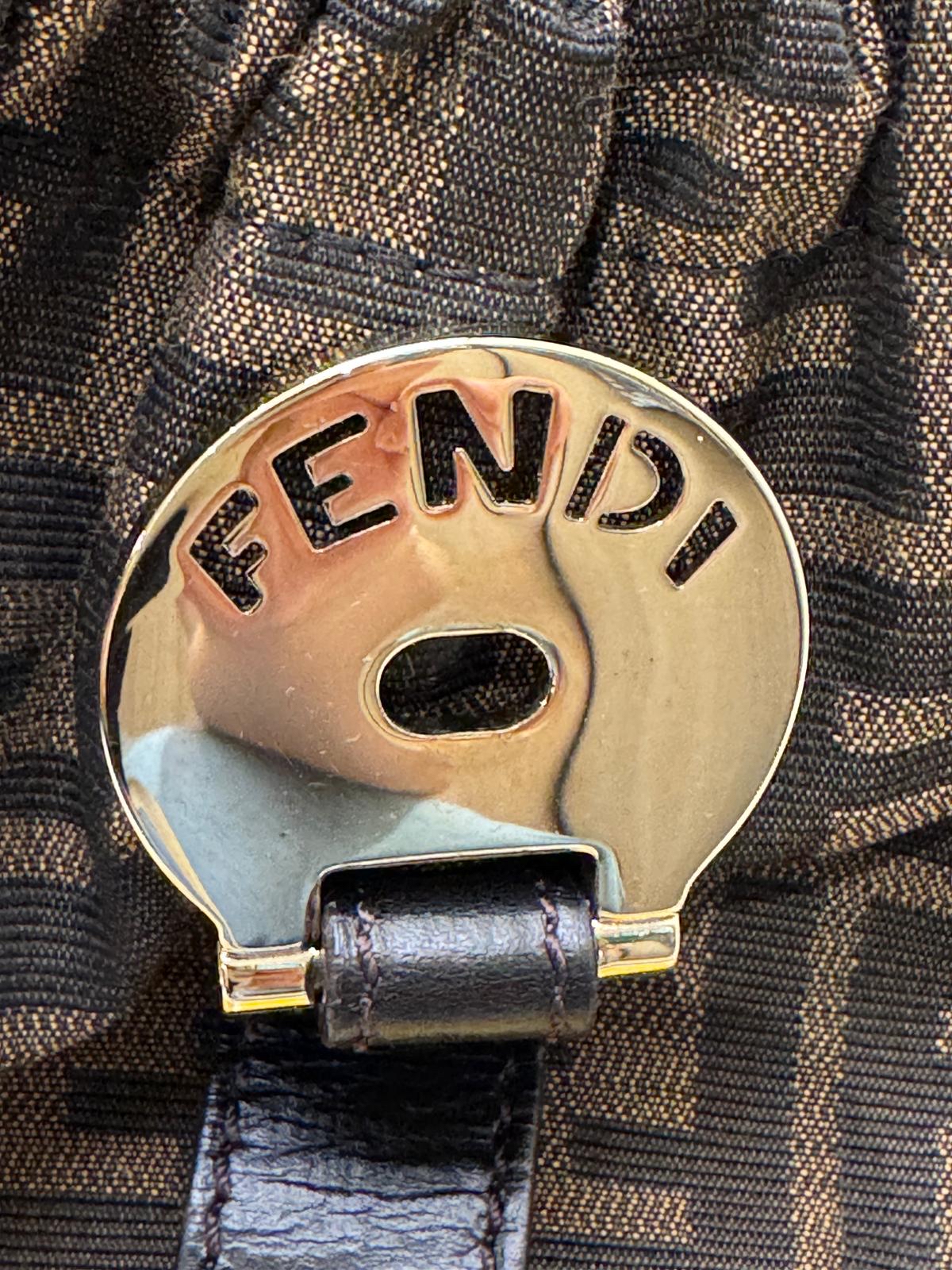Fendi Zucca Print Canvas Magic Bag