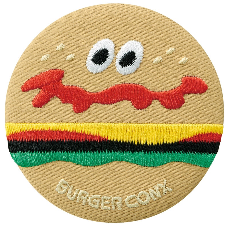 🆕【⭐訂購⭐】 🇯🇵日本直送 🌀恐龍🦖/漢堡🍔刺繡徽章 box set[一組8枚]🌀[ELCD-0169][260419]