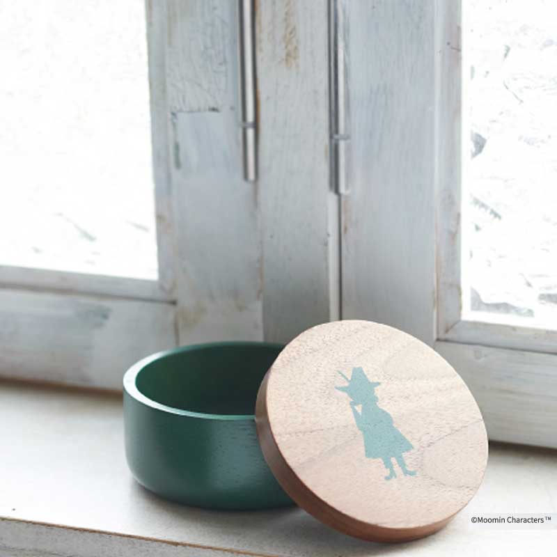 📦訂購 日本代購 姆明 MOOMIN Snufkin 史力奇 木質飾物盒 收納盒