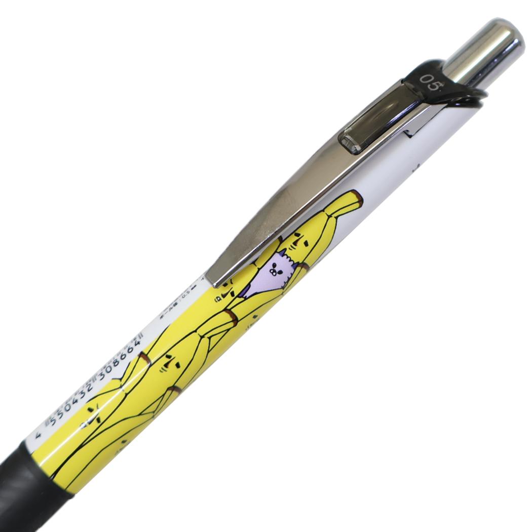 現貨｜ BANAO 香蕉先生 平成復古系列 日本製 Pentel EnerGel 0.5mm 黑色 啫喱筆 (230866)