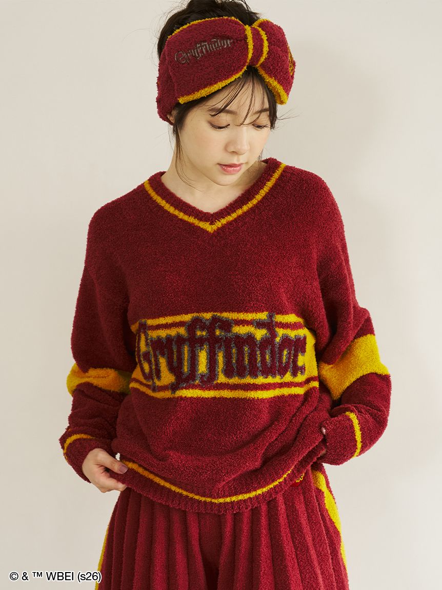 學院V領毛衣 V-neck Design Pullover｜SNIDEL HOME X 哈利波特 聯名 第5彈 (Harry Potter)【預購】 (26196-P）