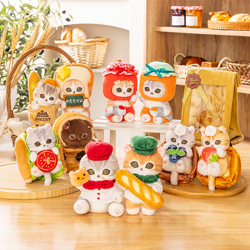 🎀【預訂】 mofusand BAKERY 公仔 - 朱古力麵包