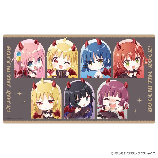 [預訂] カーテン魂 桌墊 7月份  ぼっち・ざ・ろっく!  悪魔/イラスト なもり