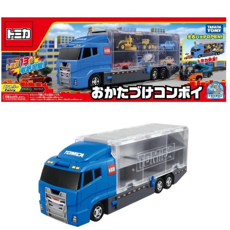 日本Takara Tomy Tomica 汽車運輸車 ( 可容納12架車仔 ) ( 不包車仔 ) Tomica World Lock Up Convoy