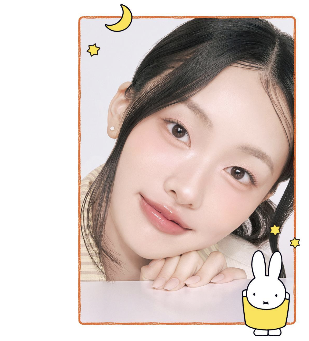 韓國 Romand X Miffy 乘聯 毛孔隱形 粒粒 混色腮紅 + 送腮紅掃｜rom&nd Pops Cheek