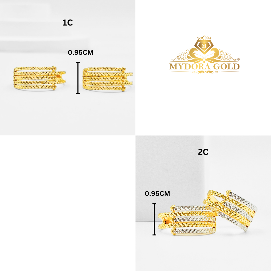 MYDORA Cincin Elite KLCC Pahat 5 Layer (5G) l EMAS 916/22K