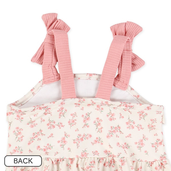 🇯🇵預訂 日本直送🇯🇵兩色吊帶碎花滿印分體泳衣