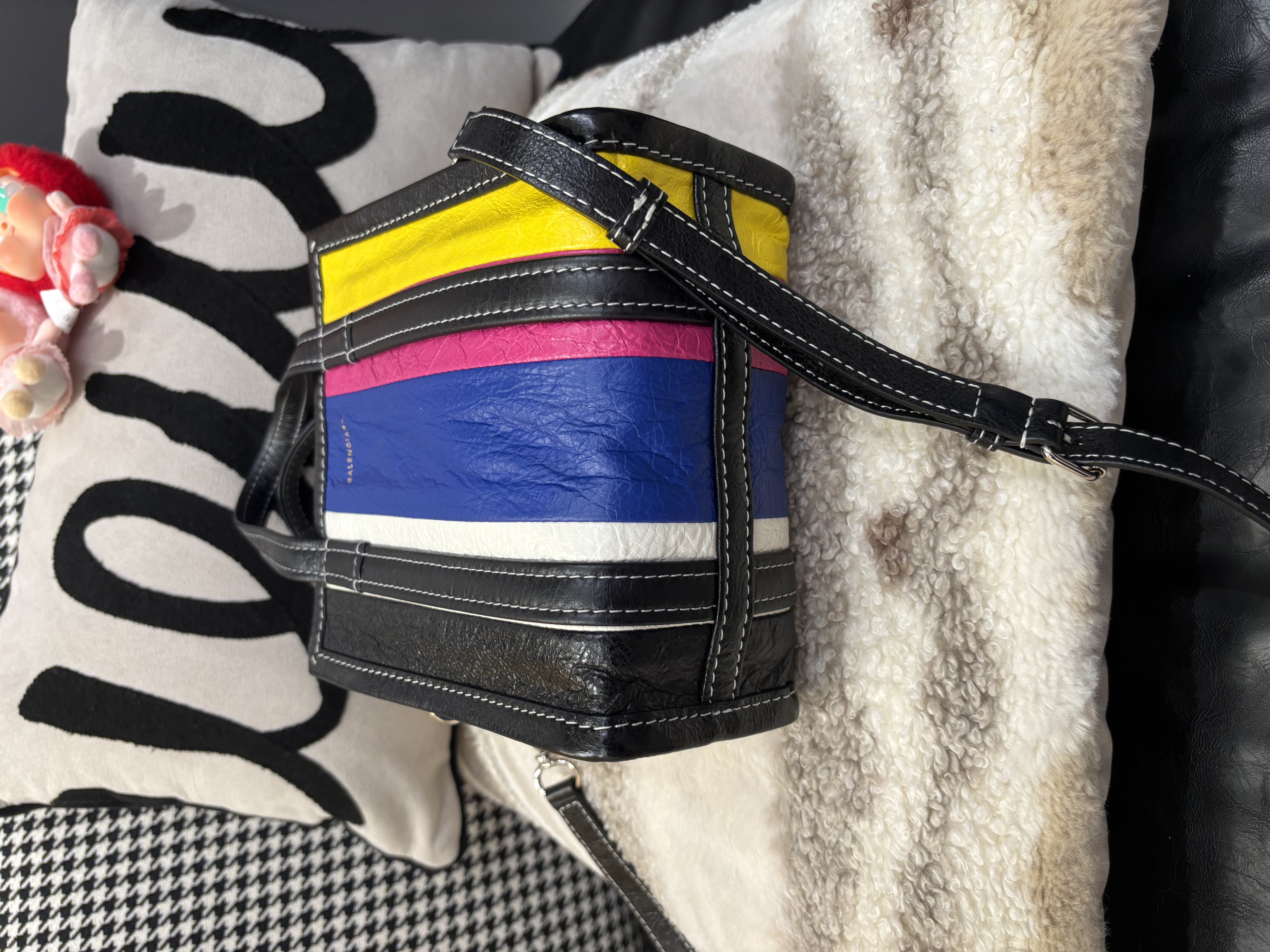 Balenciaga bazar shopper tote bag XS 100%Authentic,98%New ✅塵袋