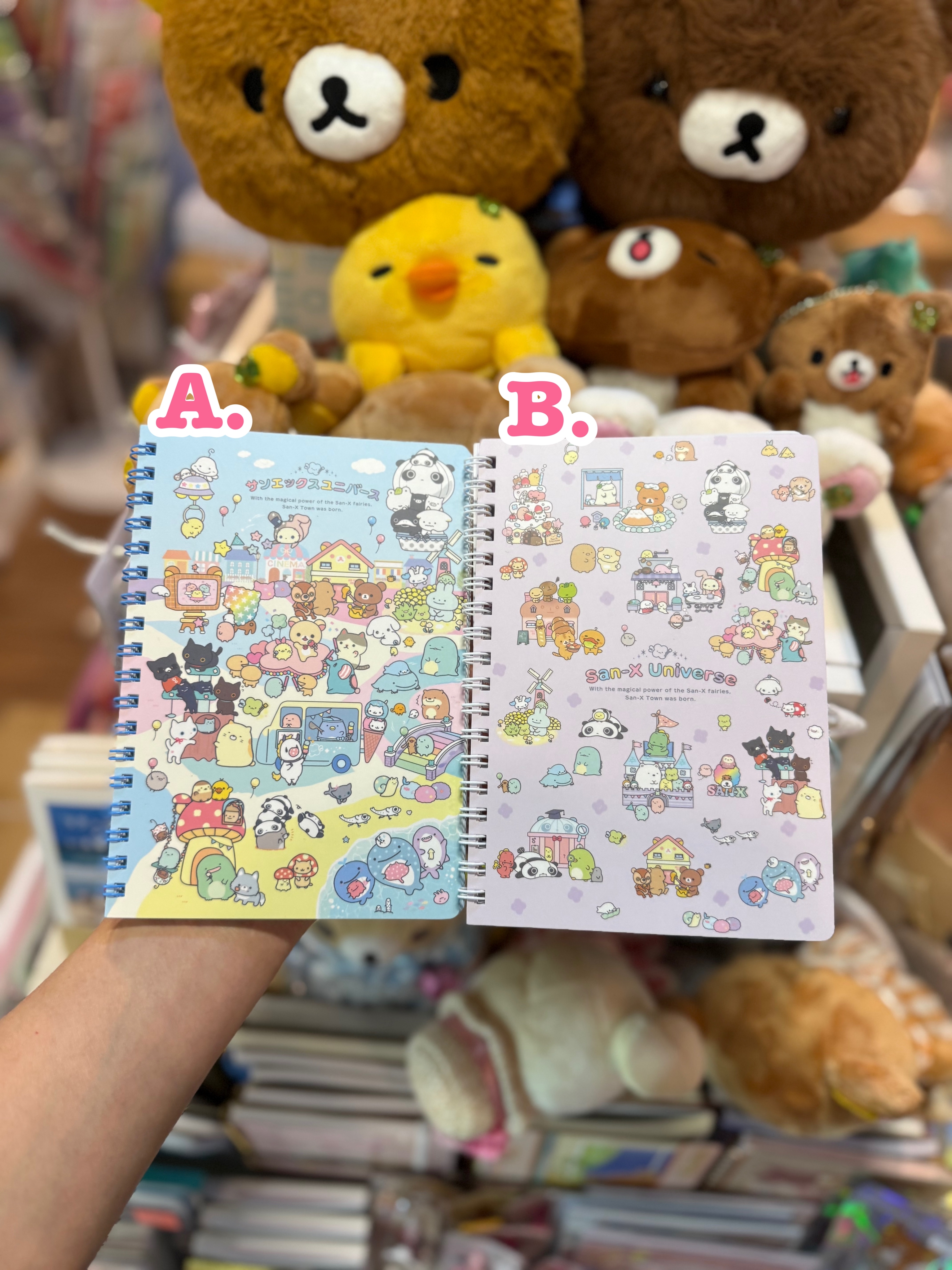 《現貨》全新San-x全員共演系列圈簿