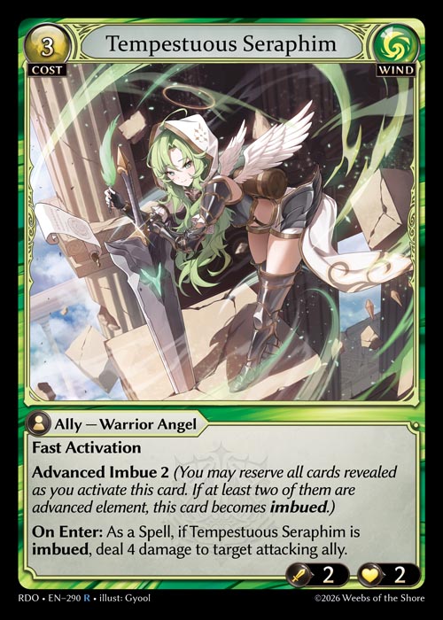 Tempestuous Seraphim / RDO-290 (R)
