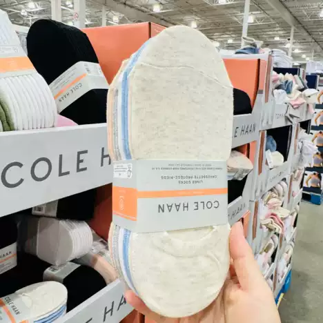 ‼️ 加拿大 Costco 精選 ‼️Cole Haan 隱形船襪 10 對裝🔥 終極著鞋無痕感！