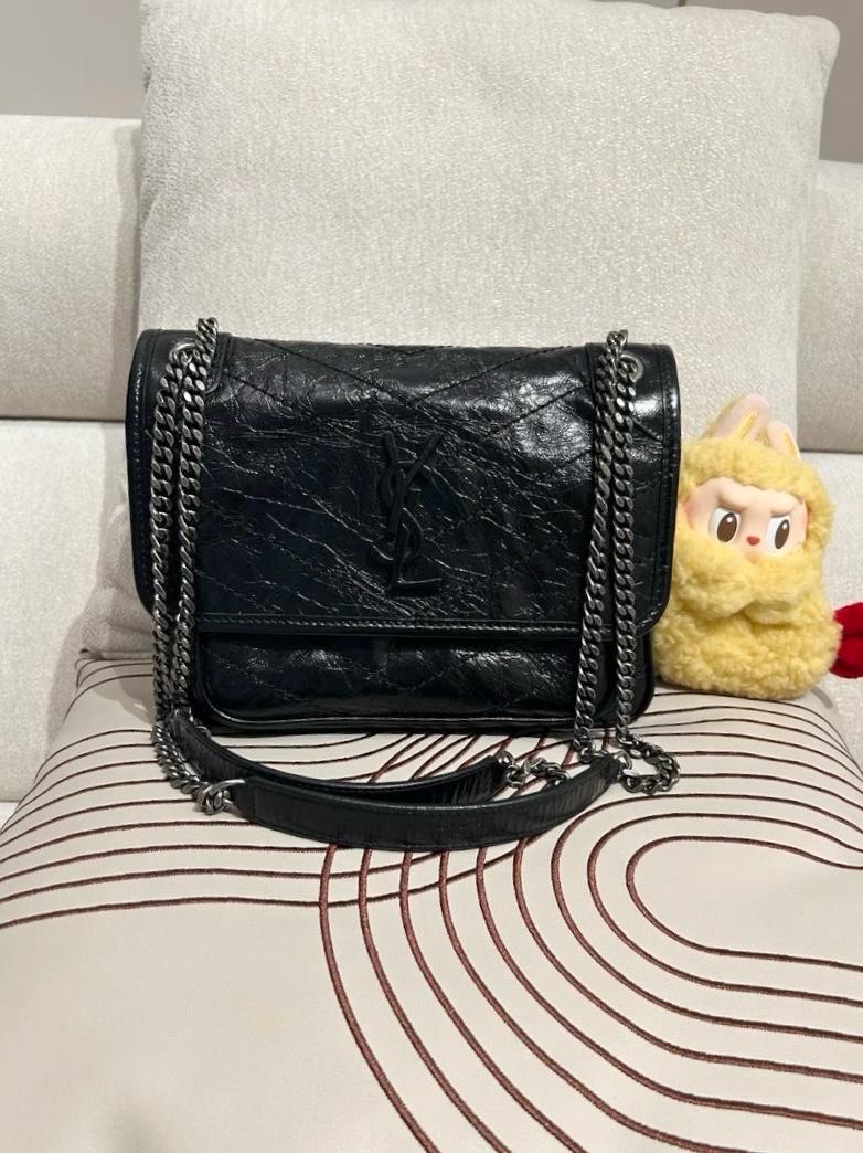 Saint laurent Niki baby ysl niki calfskin 100%Authentic,98%new ✅certificate ✅dust bag  