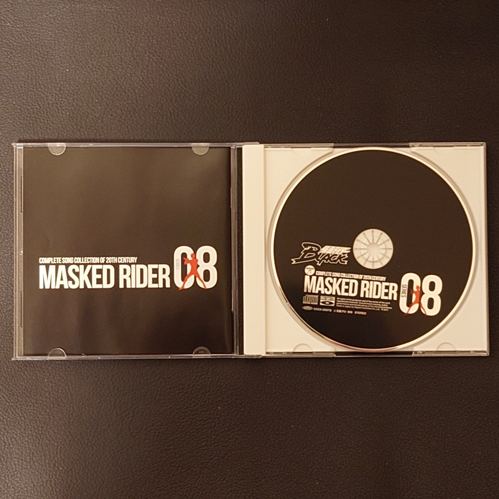 (極罕美品) 日本特撮 < 20世紀幪面超人歌曲全集系列08 : 幪面超人Black > 2011 CD Album