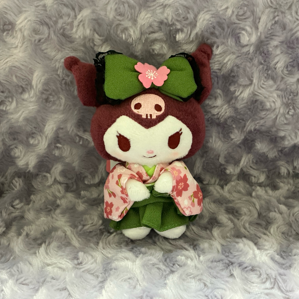 「現貨」Sanrio櫻花抹茶著物公仔匙扣