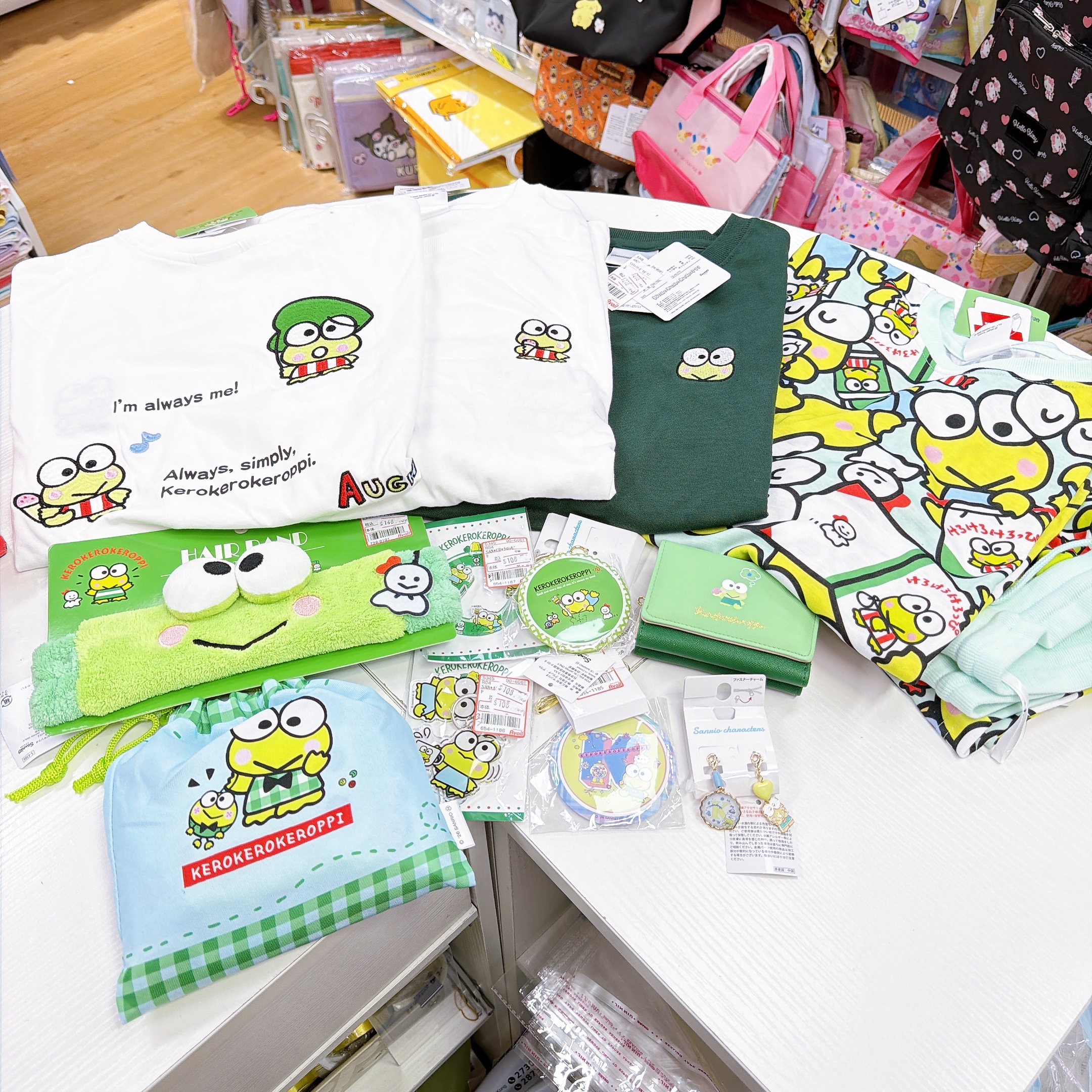 獨家發售日本直送青蛙仔新款產品