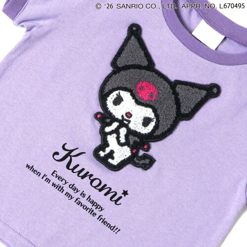 🆕【⭐訂購⭐】🇯🇵日本直送🌀#Sanrio 刺繡貼布 短袖T恤［4款選］🌀 [ELDA-0277][260530]