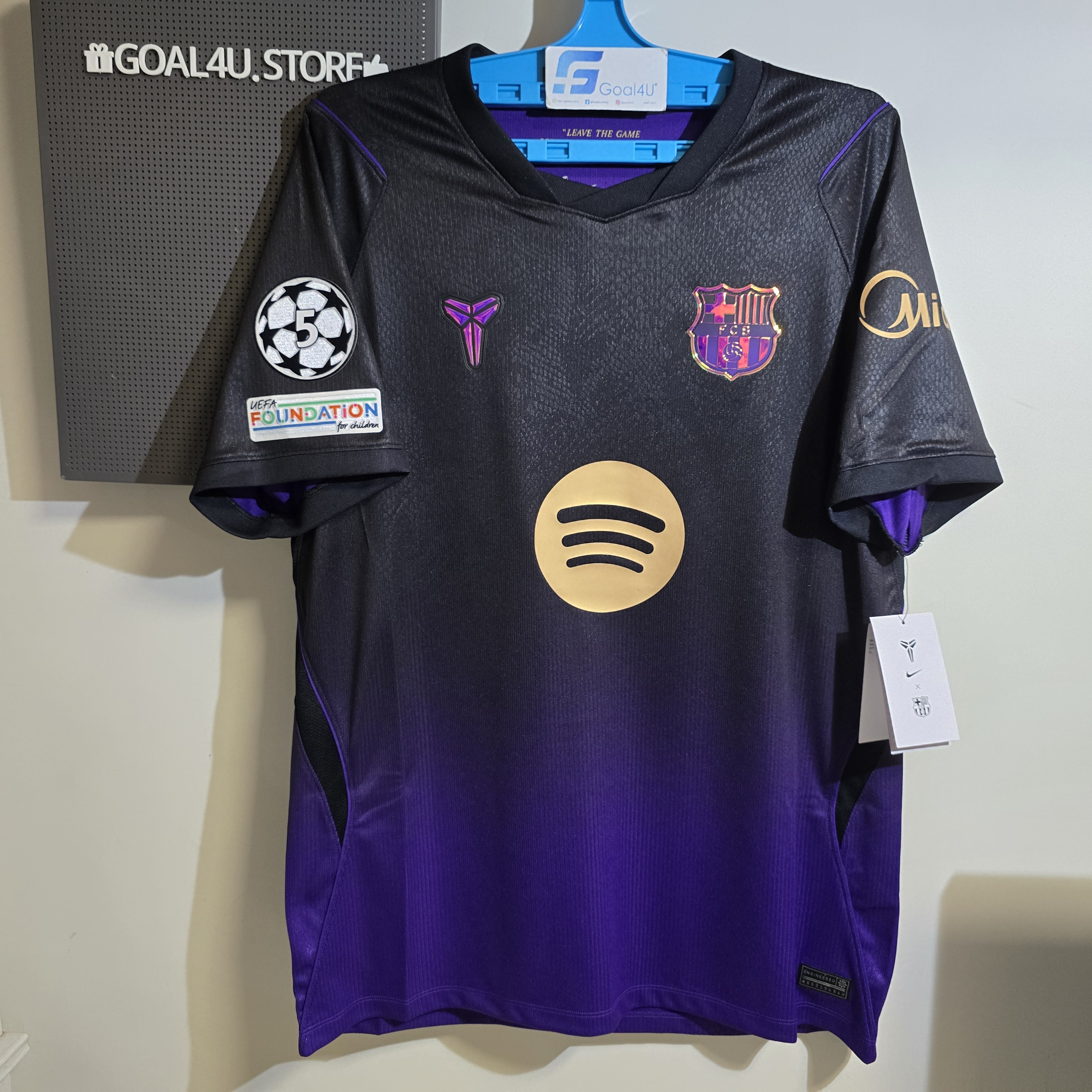 Nike Barcelona 巴塞羅拿 2026-27 作客球迷版球衣 (可加印字章) II1912