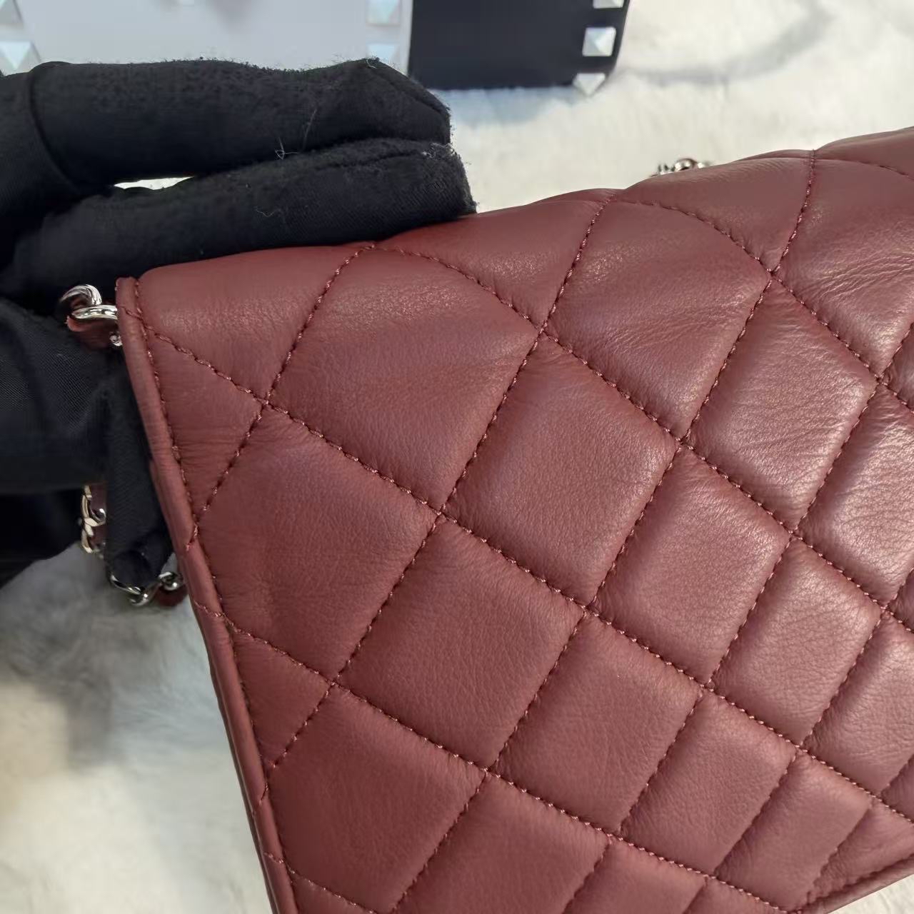 【新年搭配襯衫一流🧧】經典CHANEL woc鏈條斜孭袋