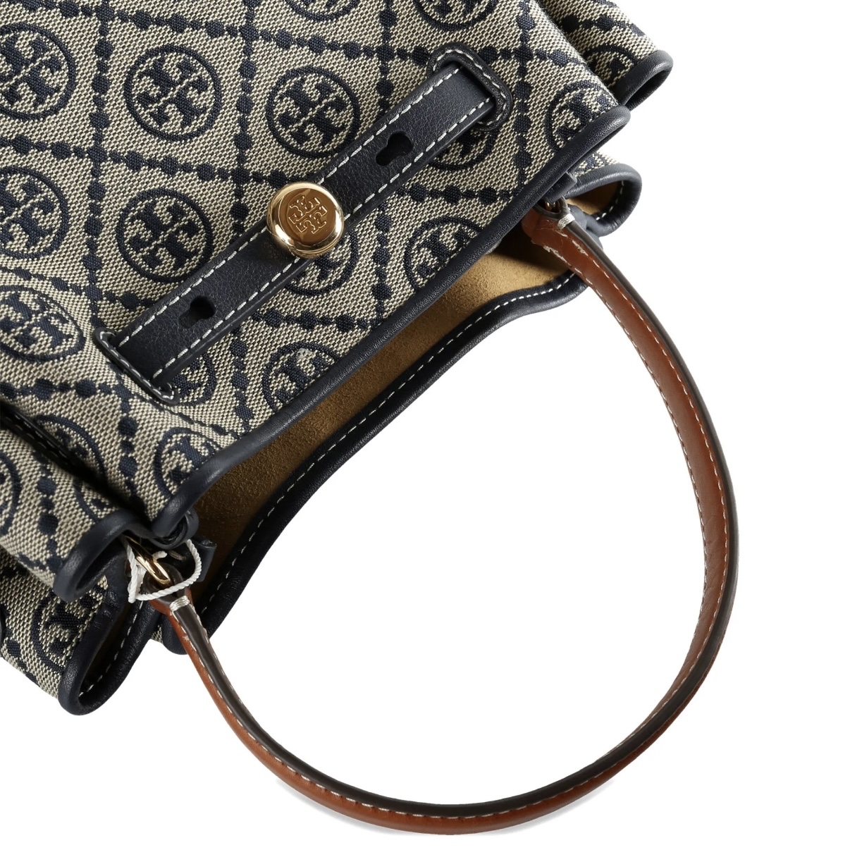 Tory Burch T MONOGRAM ROMY BUCKET BAG