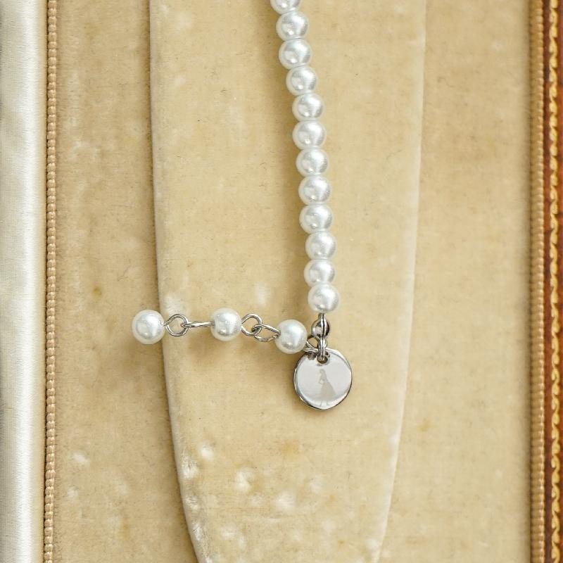 Vintage1961 Design - Victorian Revival Faux Pearl Choker Necklace/Bracelet (FM179)