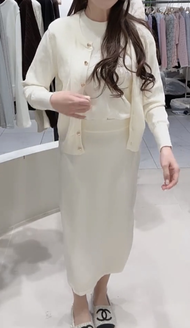 優雅清秀針織SET22/1 東大門檔口直播#ff2733