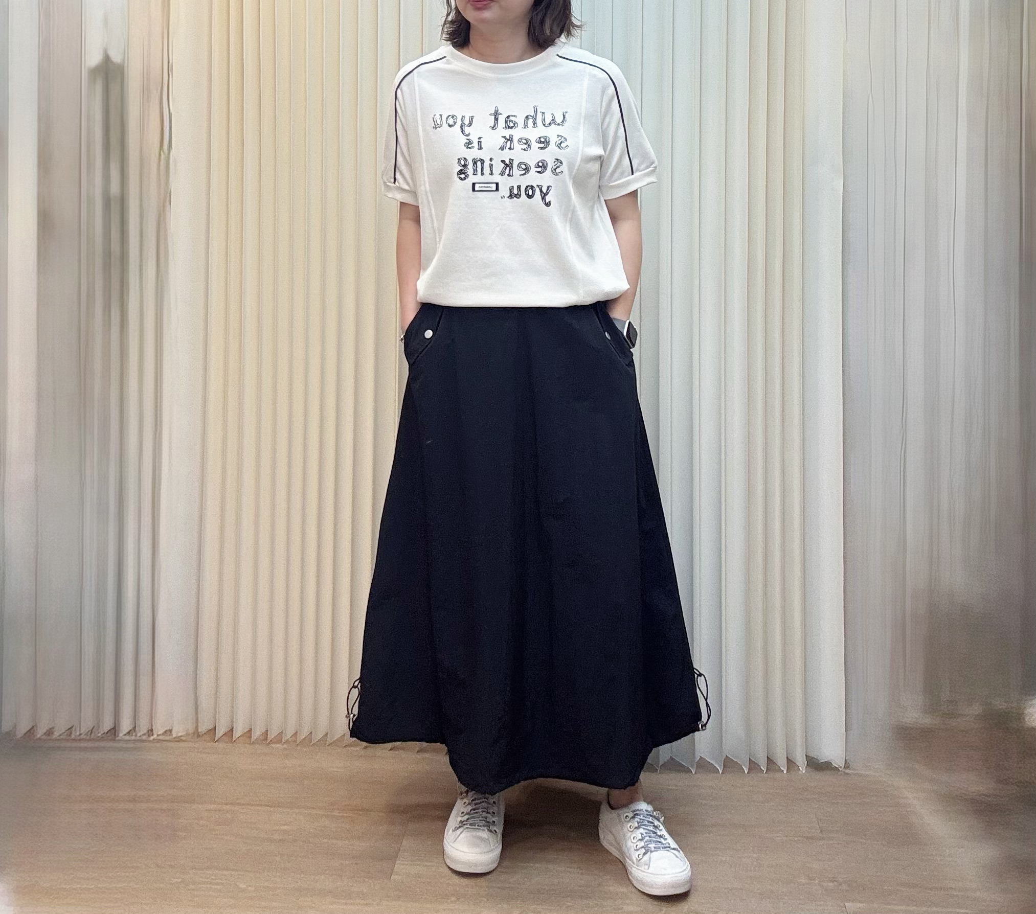 英文字束腳衫M435 416742259