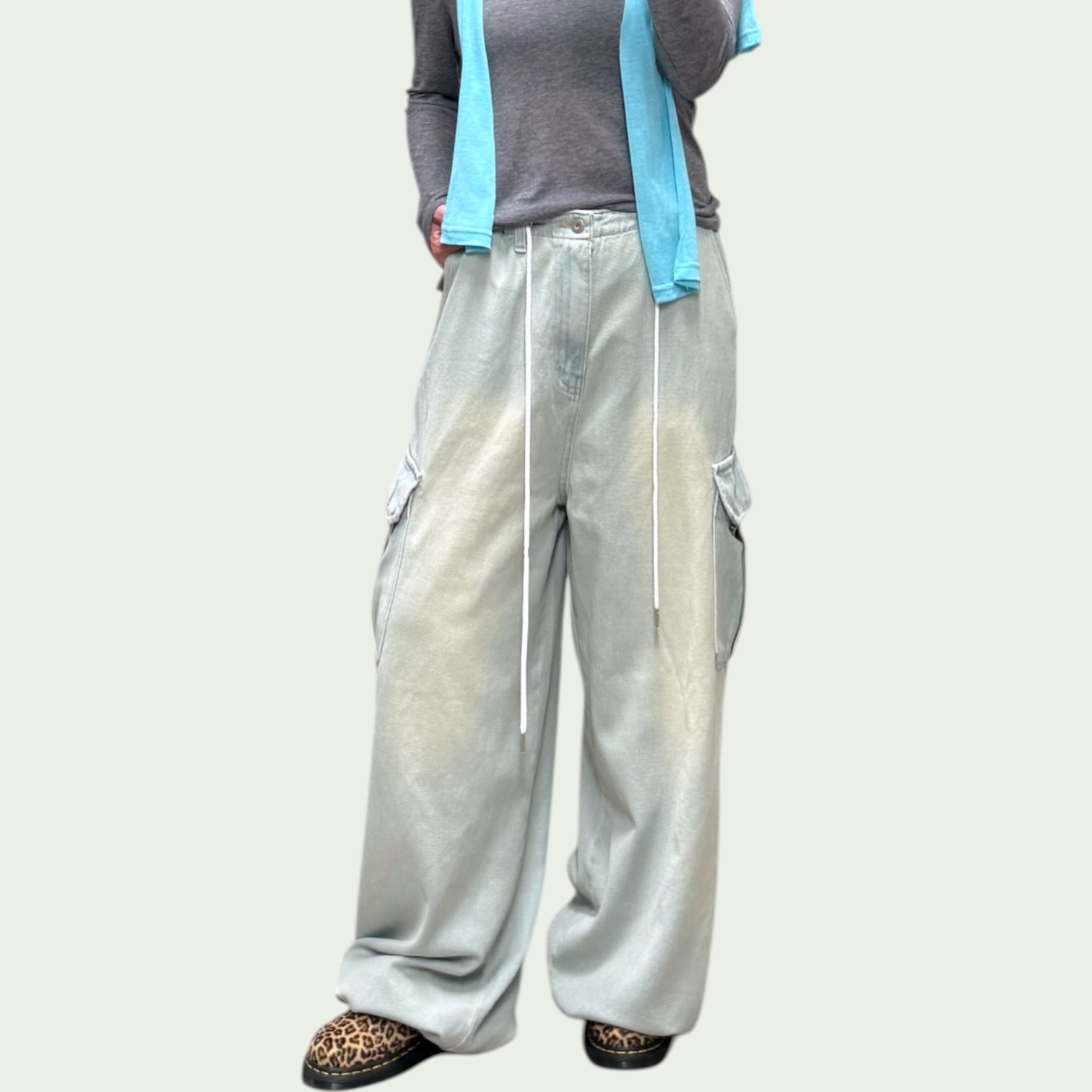 221057 側袋牛仔褲