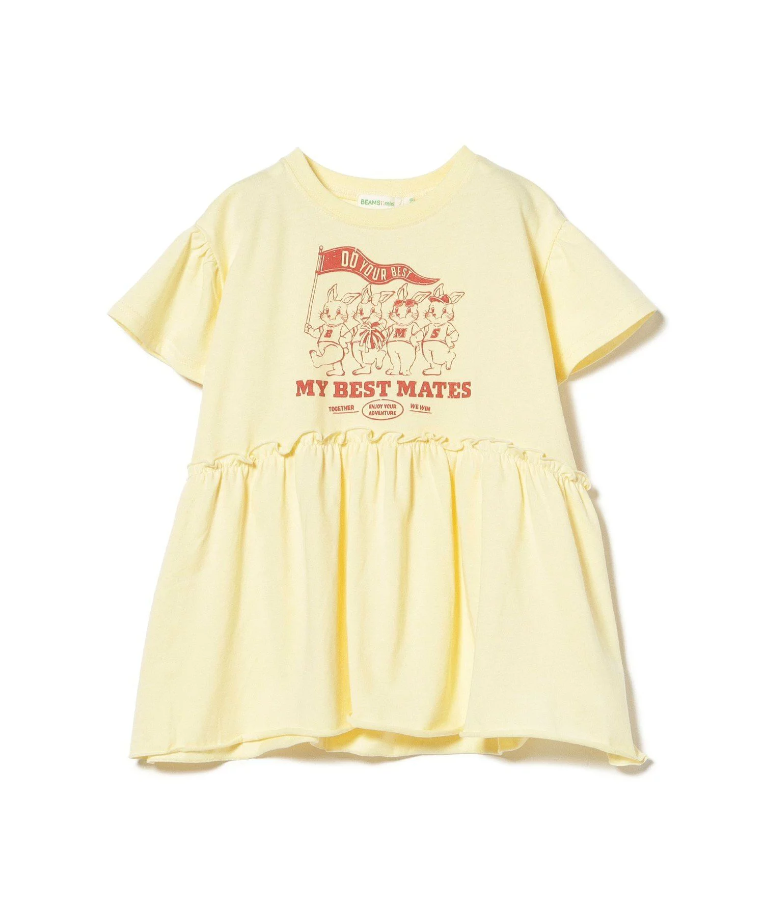 🆕【⭐訂購⭐】日本直送🇯🇵 #BEAMS mini 印花 褶皺 束腰上衣［2款選］[ELHA-0045][260910]