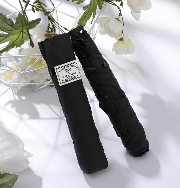 日本YOCO 滴水不沾超輕碳纖五骨快乾傘