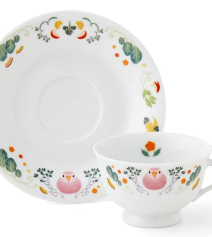 Felissmo 小鳥部杯碟套裝 668139-2