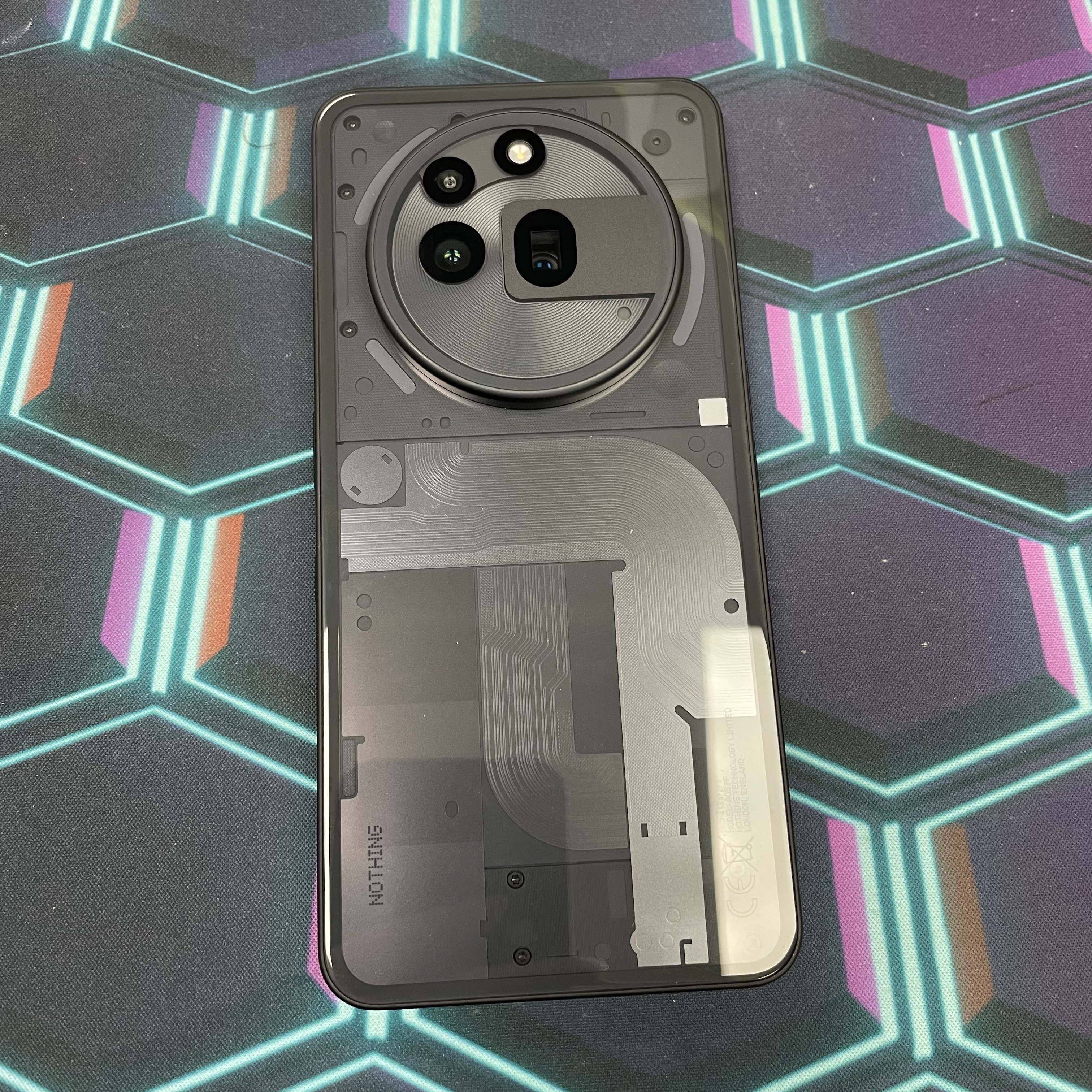 *6883 Nothing Phone (3a) Pro 完美機 12+256GB 黑色 black