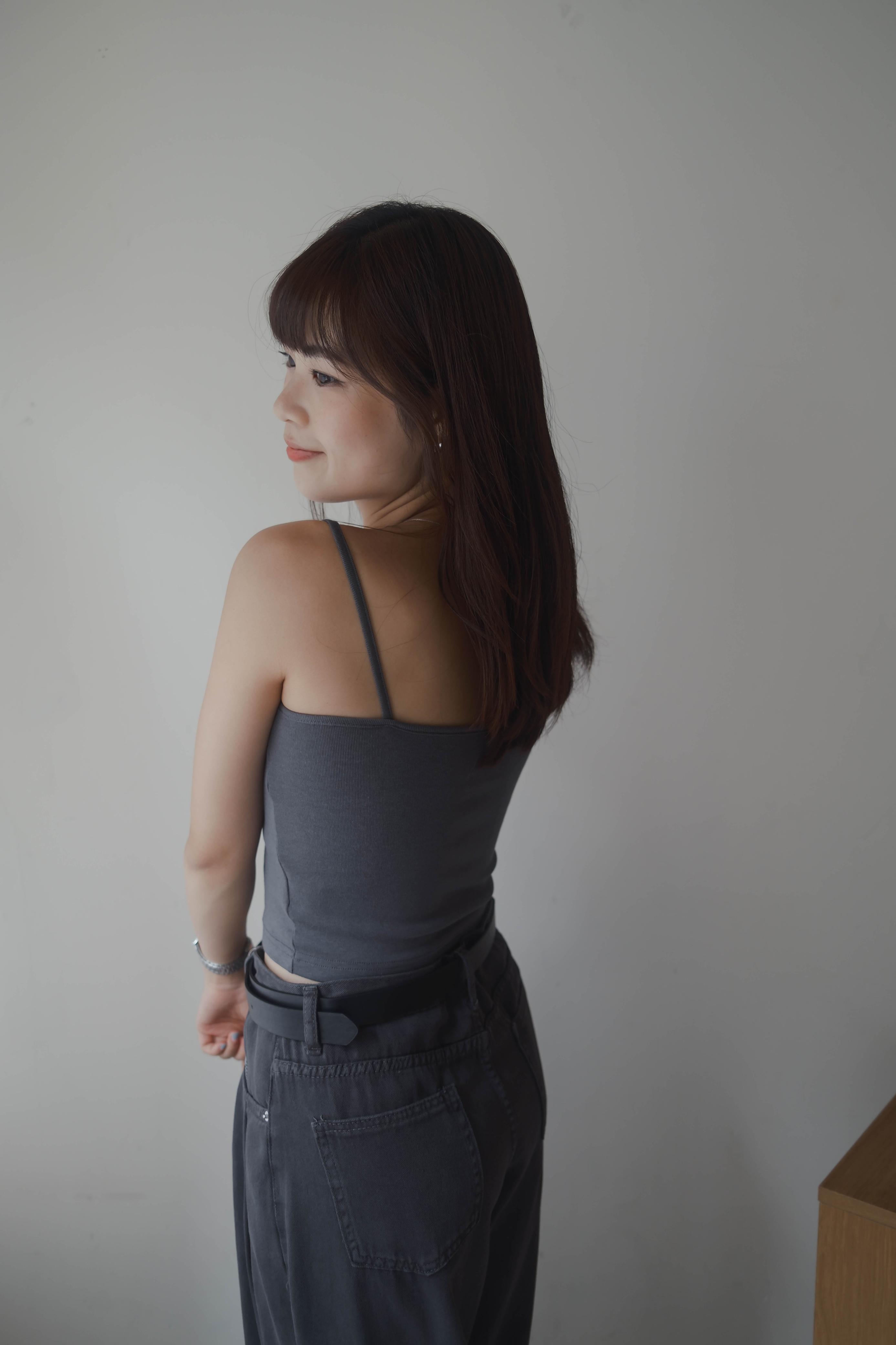【帶胸墊】親膚修副乳Bra Top (兩色)