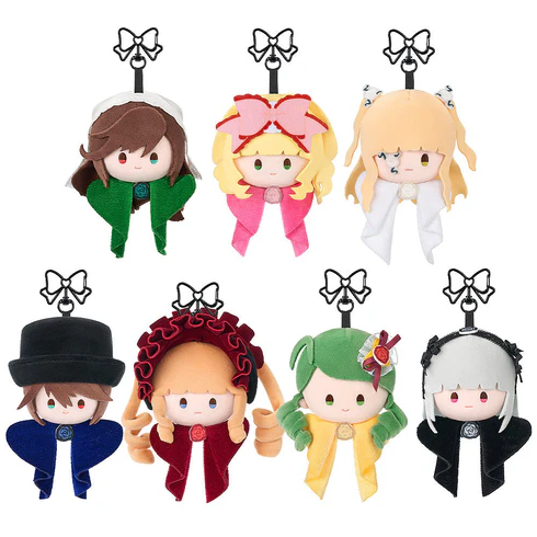 《Pre-Order》Plush Toy Keyring｜薔薇少女 Rozen Maiden Ribbon Series 綁帶系列 (26050-P）