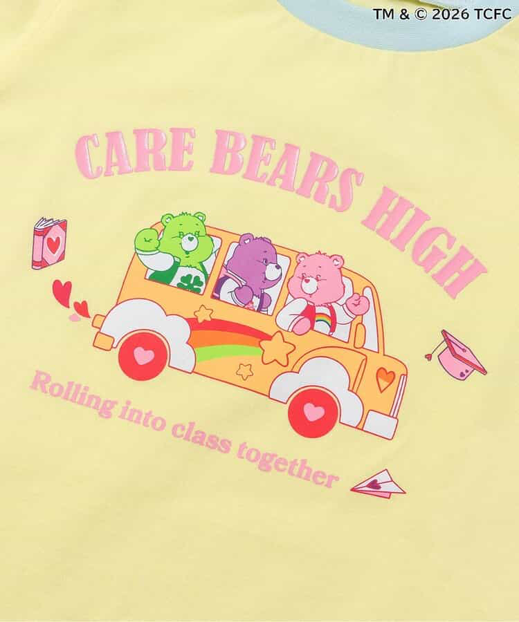 🇯🇵預訂 日本直送🇯🇵Apres les cours x Care Bears系列四色人物印花貼花短袖T恤