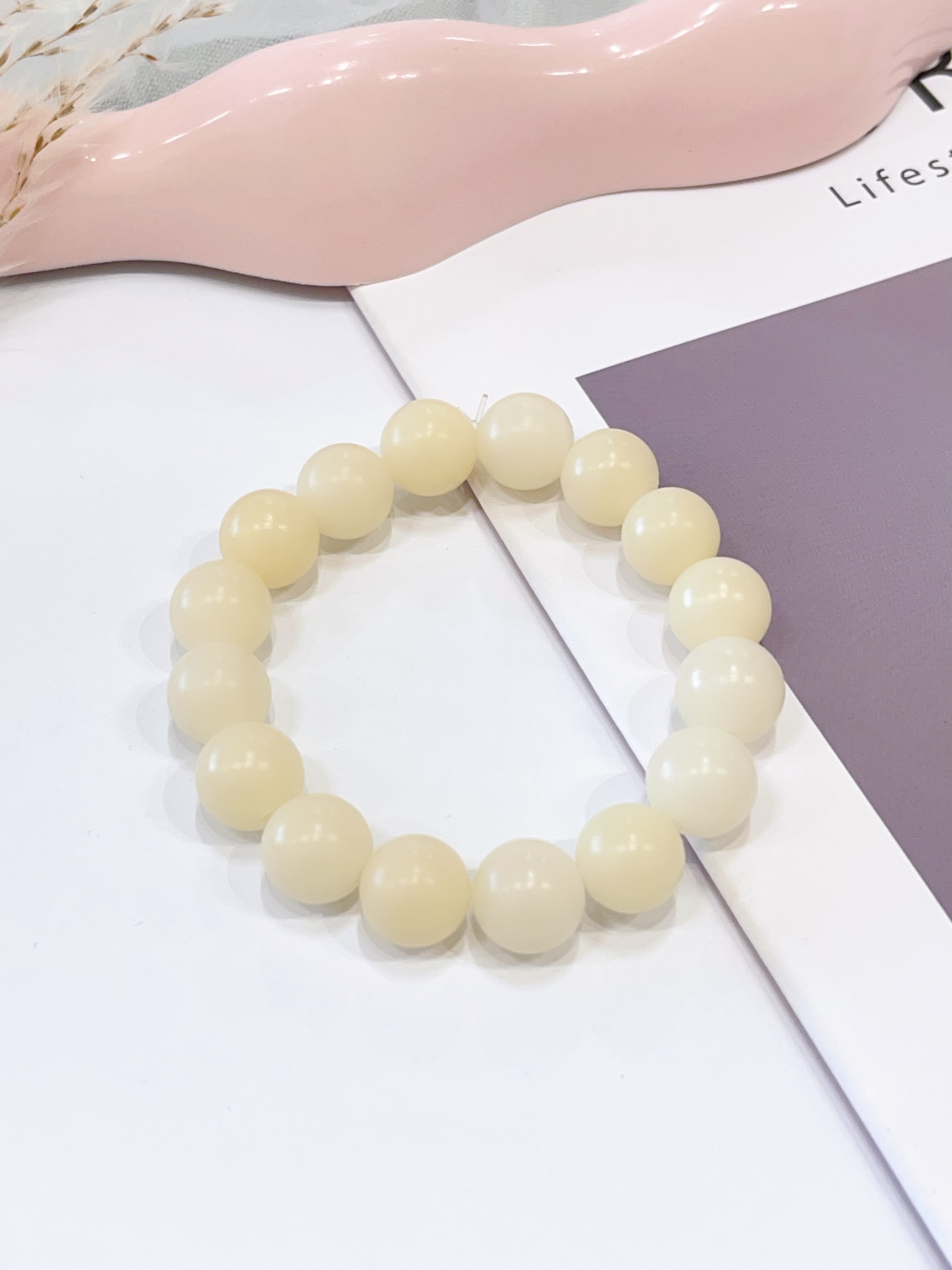 🤍 菩提根手串 Bodhi Root Bracelet | 12mm