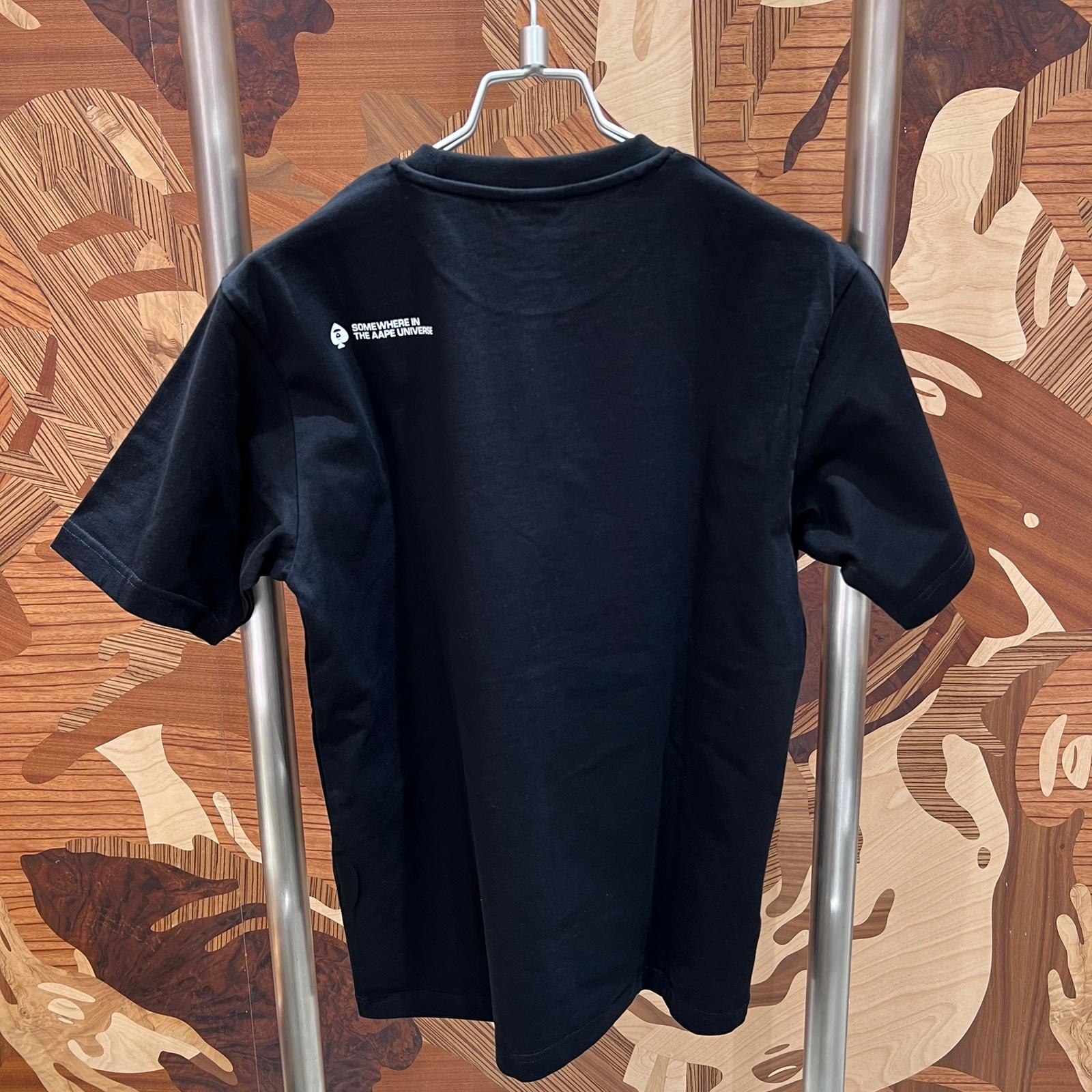 AAPE Regular fit AAPENOW spades moonface tee (1809)