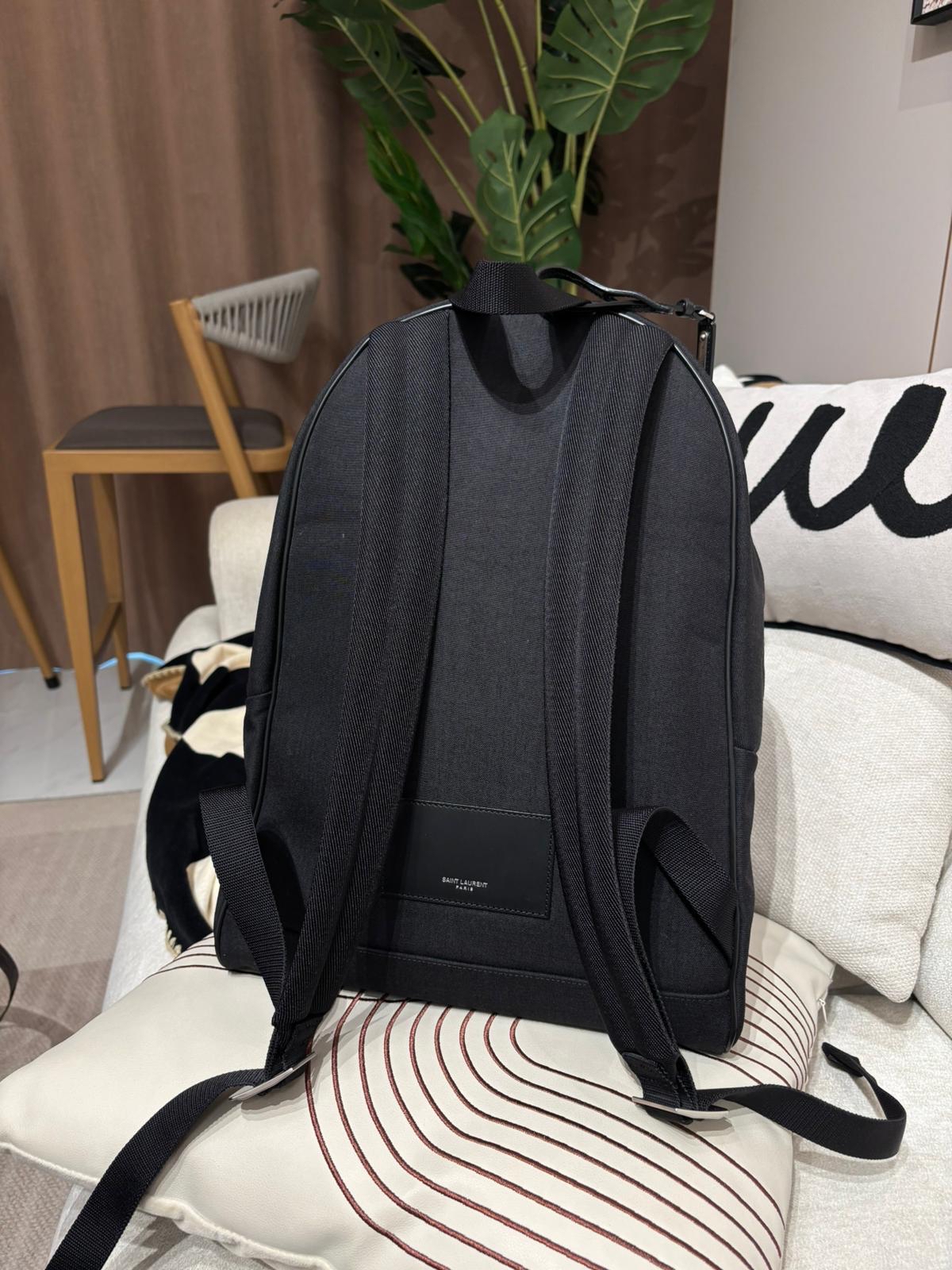 SAINT LAURENT nylon city backpack ysl 背囊 100%Authentic ,98%new✅Dust bag  