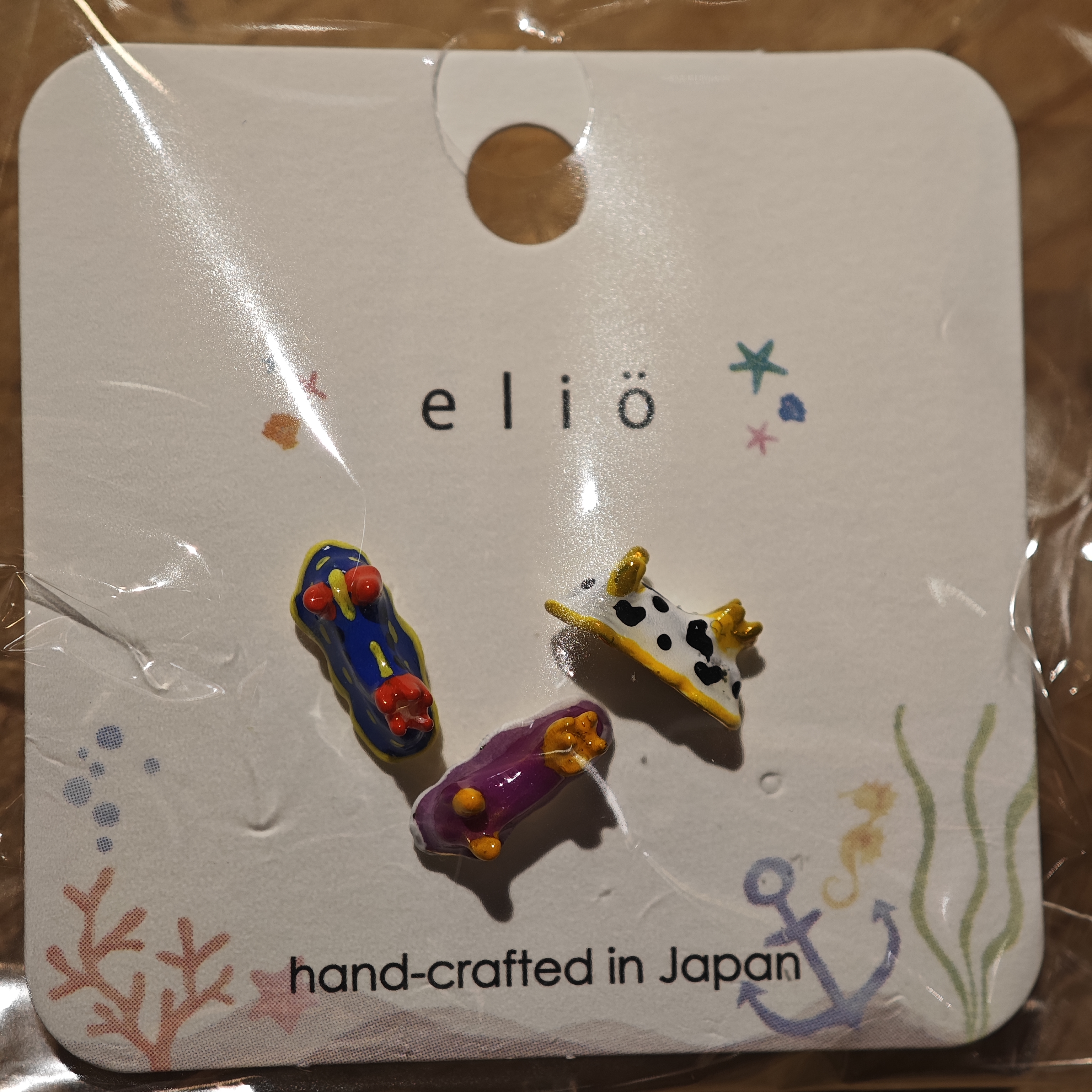 elio 海蛞蝓 耳環Ael-097