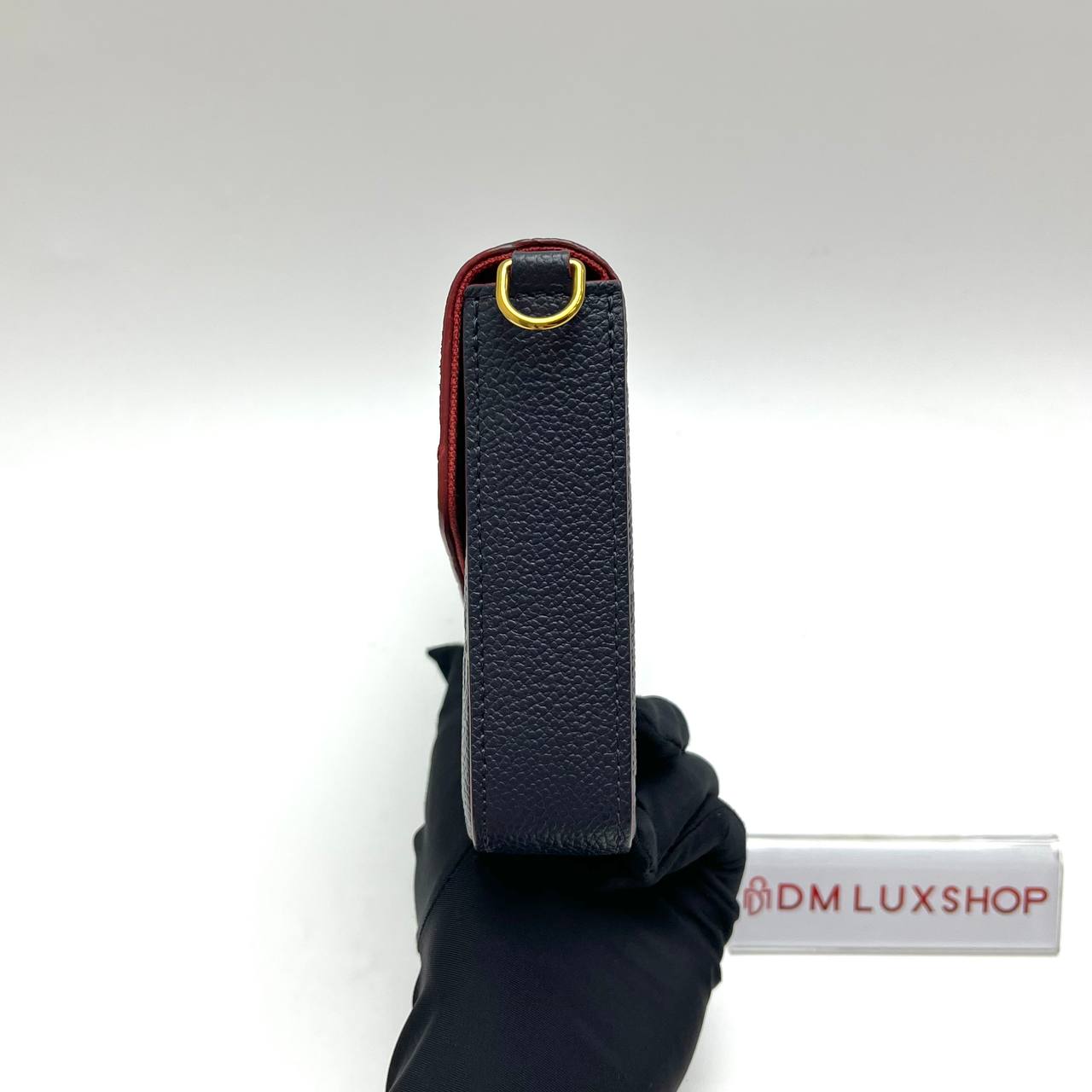 LV Navy Blue Empreinte Leather Felicie