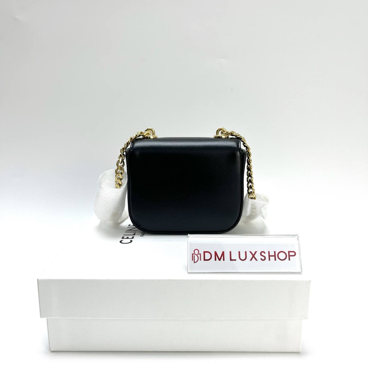 Celine Mini Claude Chain Bag GHW