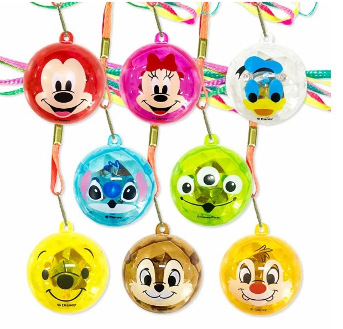 日本直送-🇯🇵迪士尼發光吊墜(24入)