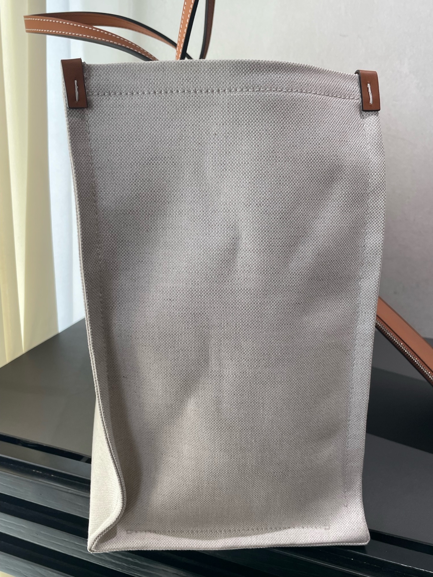 ［預訂貨品］GUCCI米白色帆布雙面tote bag