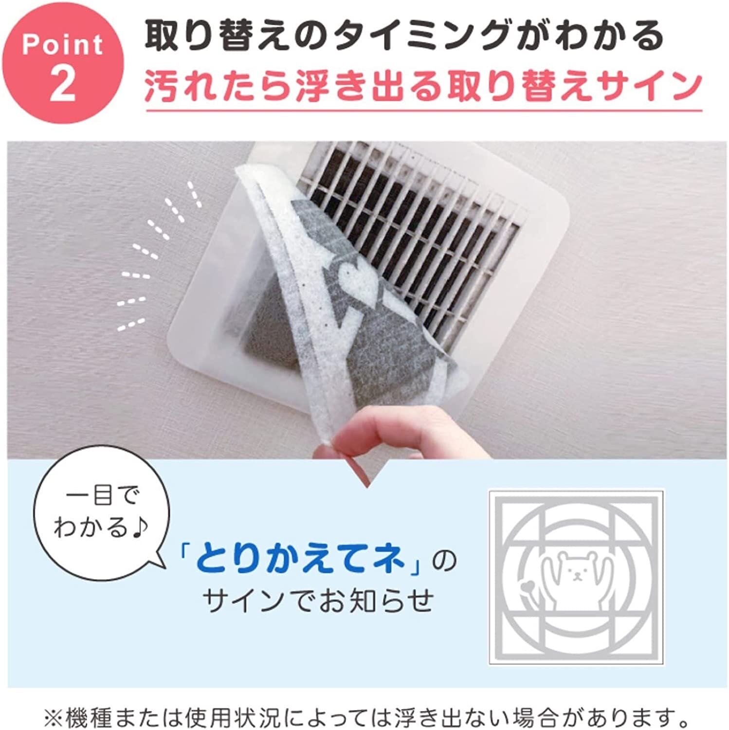 日本製 - 抽氣扇 黏貼式 隔塵紙 20x20cm - 3片裝