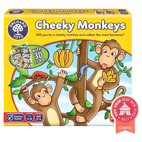 ORCHARD TOYS 幼兒桌遊 頑皮小猴 Cheeky Monkeys Game