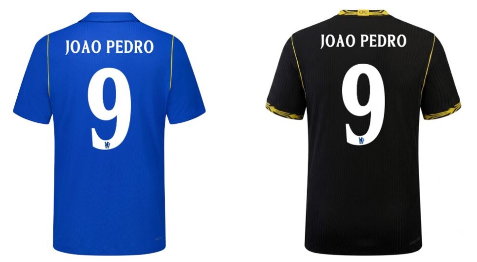 Chelsea 車路士 2025-26 主場/作客/三客杯賽印字 (內有多選，不是球衣)