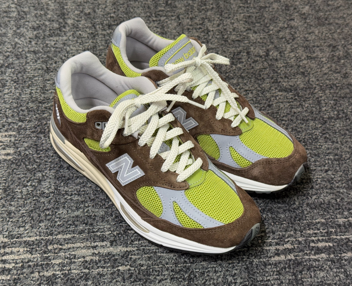 U991CK2 KITH x Danielle Cathari x New balance 991 v2  MiUK Reverse Matcha U991CK2