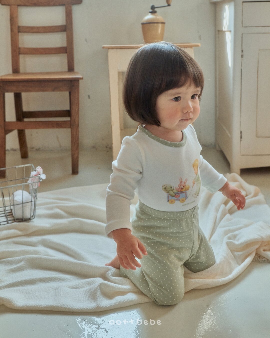 OOTT | 冬季Homewear set(Mint/Navy XL110-120)