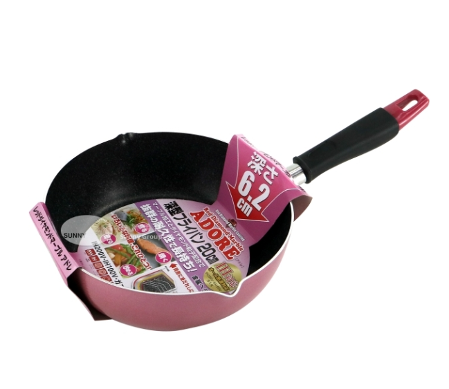 171960/20cm 雲石塗層深炒鑊  (韓國製)