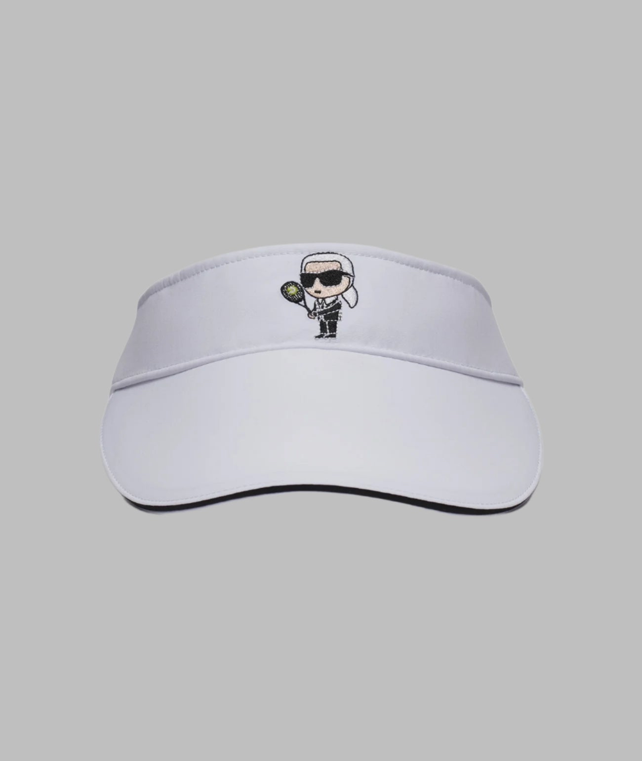 加拿大直送 Karl  Lagerfeld 💥限時優惠💥  老佛爺圖案防UV防曬無頂帽 太陽帽 沙灘帽 