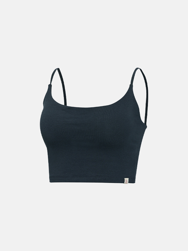 【莫代爾絲滑Bra Top】預購_Soft Cross Bra Top by Grandeline